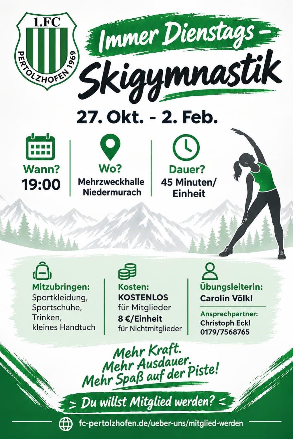 Flyer Skigymnastik